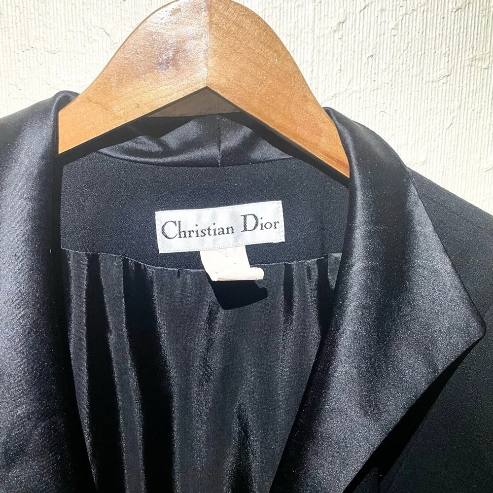 Christian Dior Worsted Wool Blazer Size 18